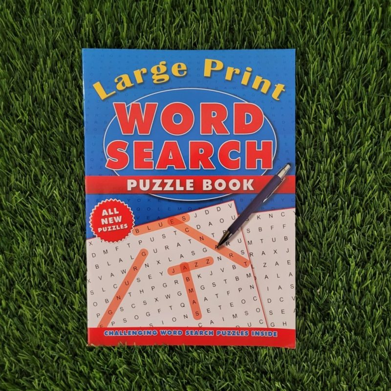 Large Print Word Search Book