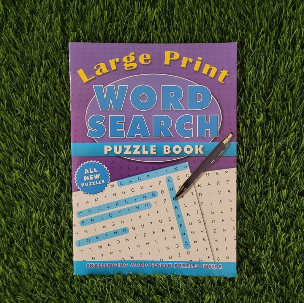 Large Print Word Search Book