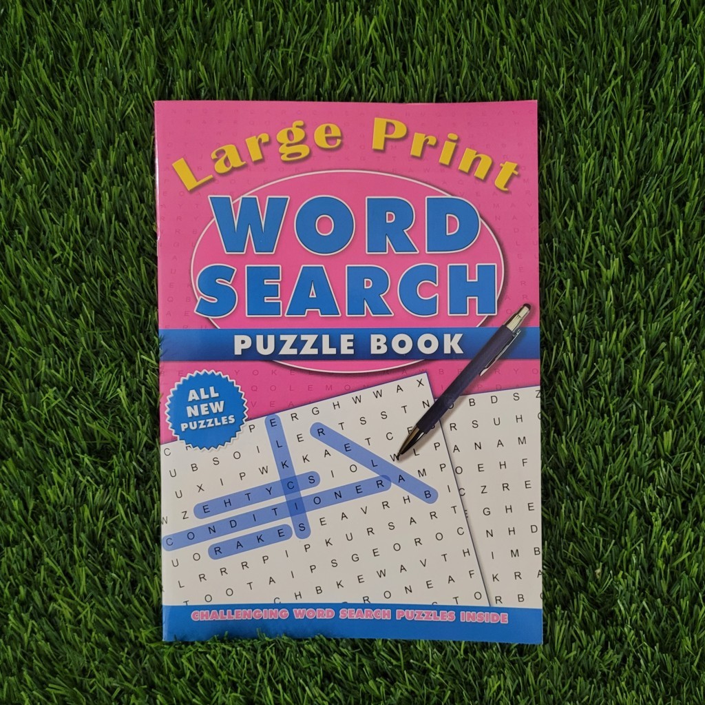 Large Print Word Search Book