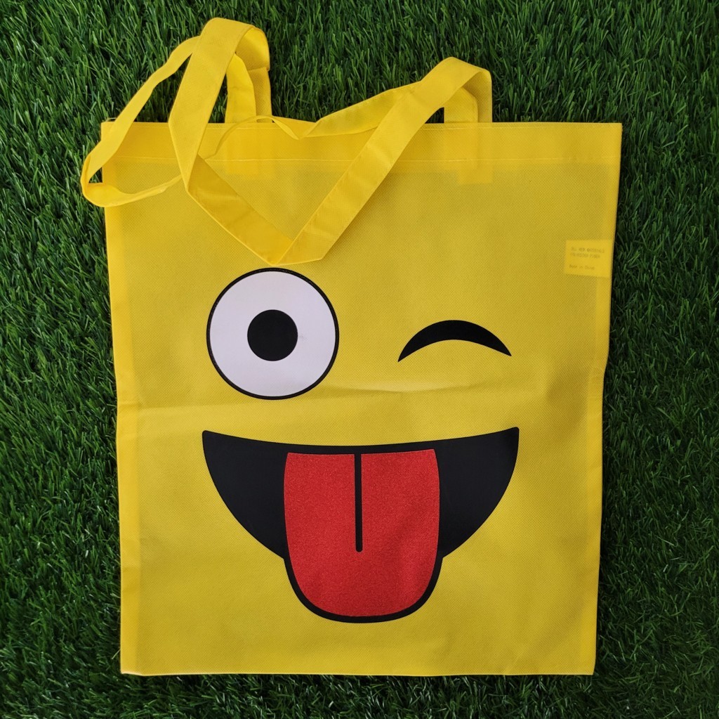 Large Emoji Tote Bag