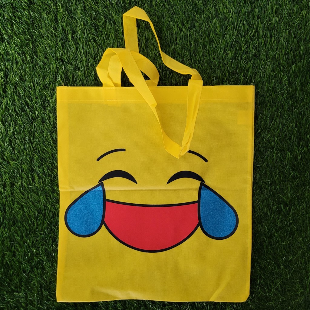 Large Emoji Tote Bag