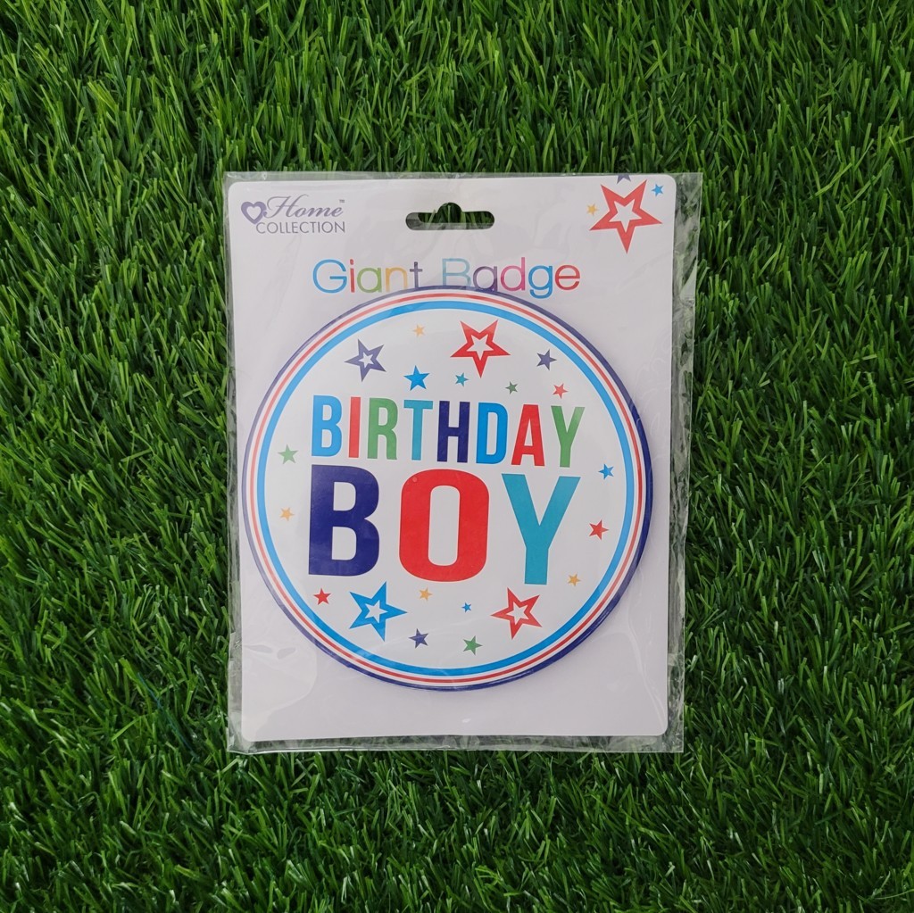 Giant Boy Badge
