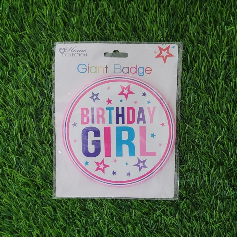 Birthday Girl Badge