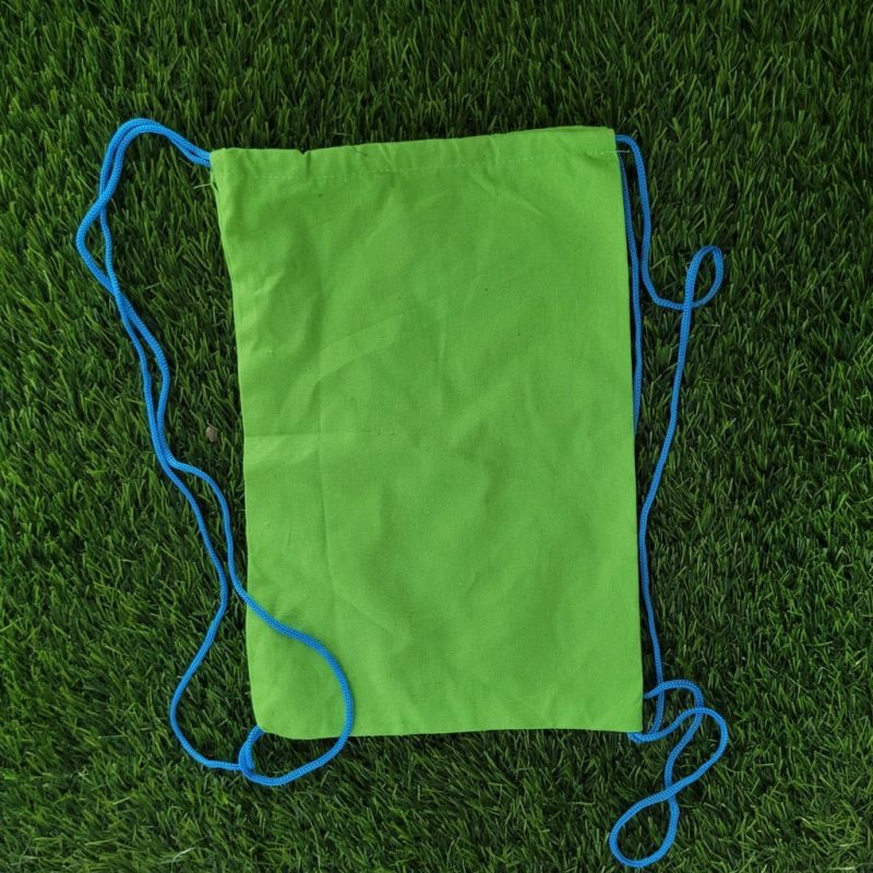 Green Drawstring Bag