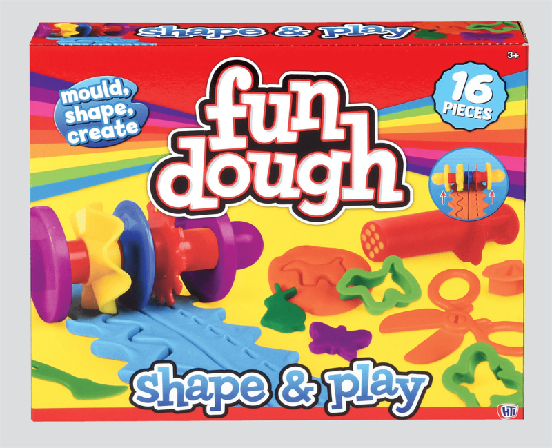 Shape And Play Dough Set