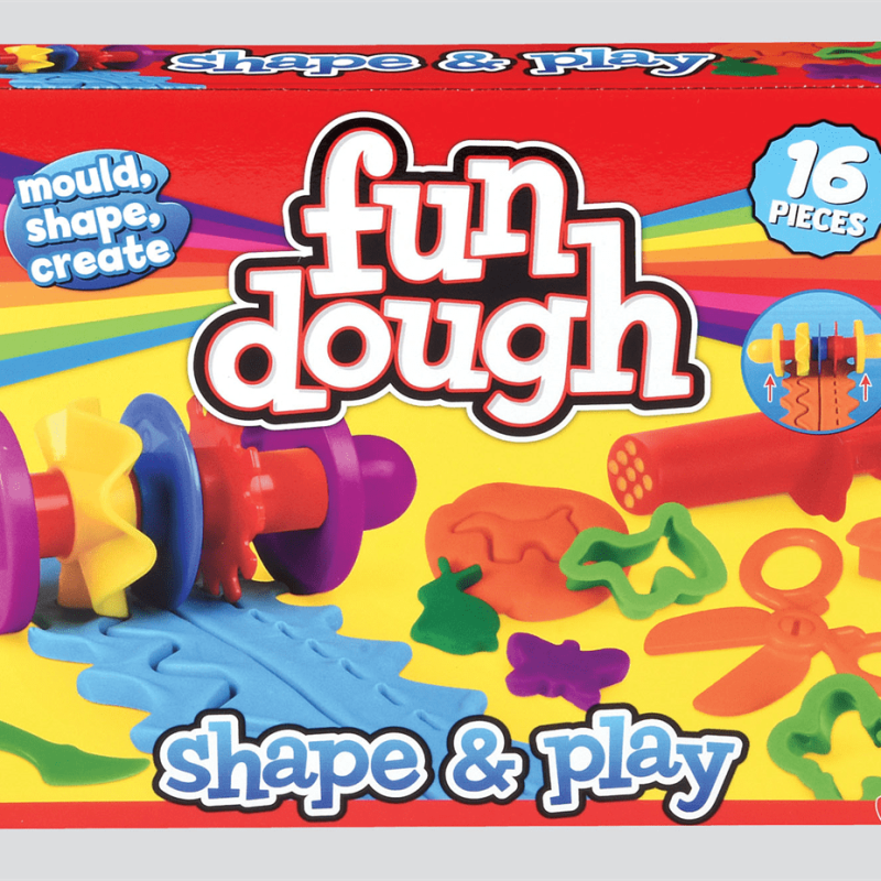 Shape And Play Dough Set