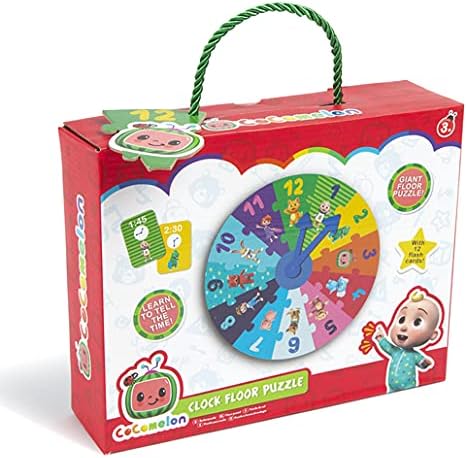 Cocomelon Clock Floor Puzzle