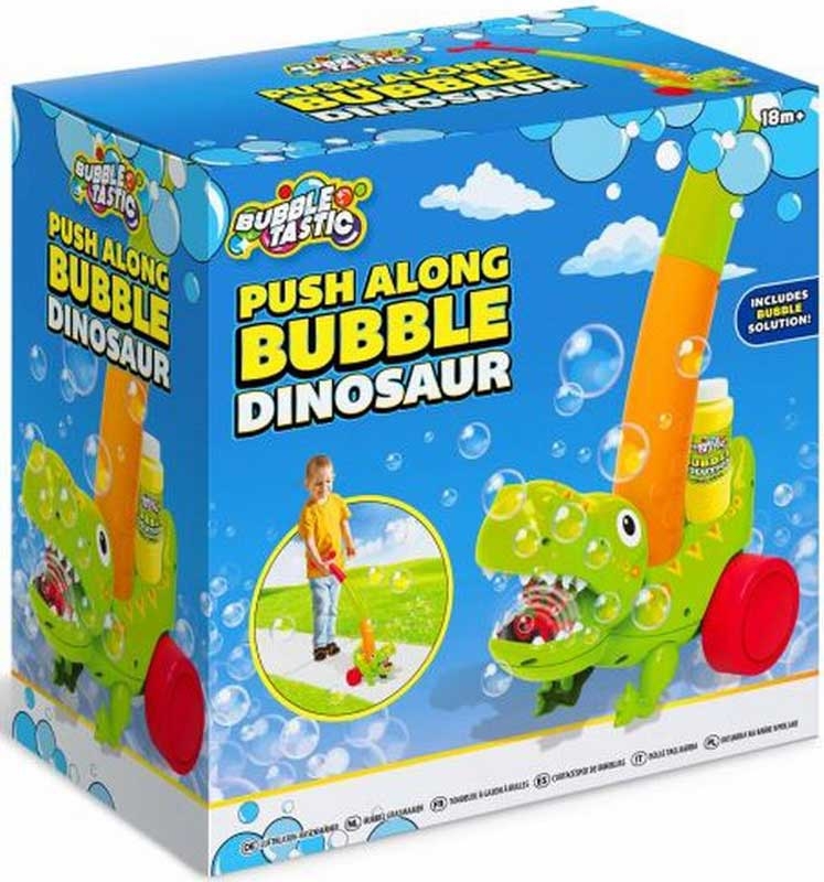Push Along Bubble Dinosaur