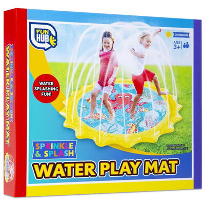 Funhub Sprinkle And Splash Water Play Mat